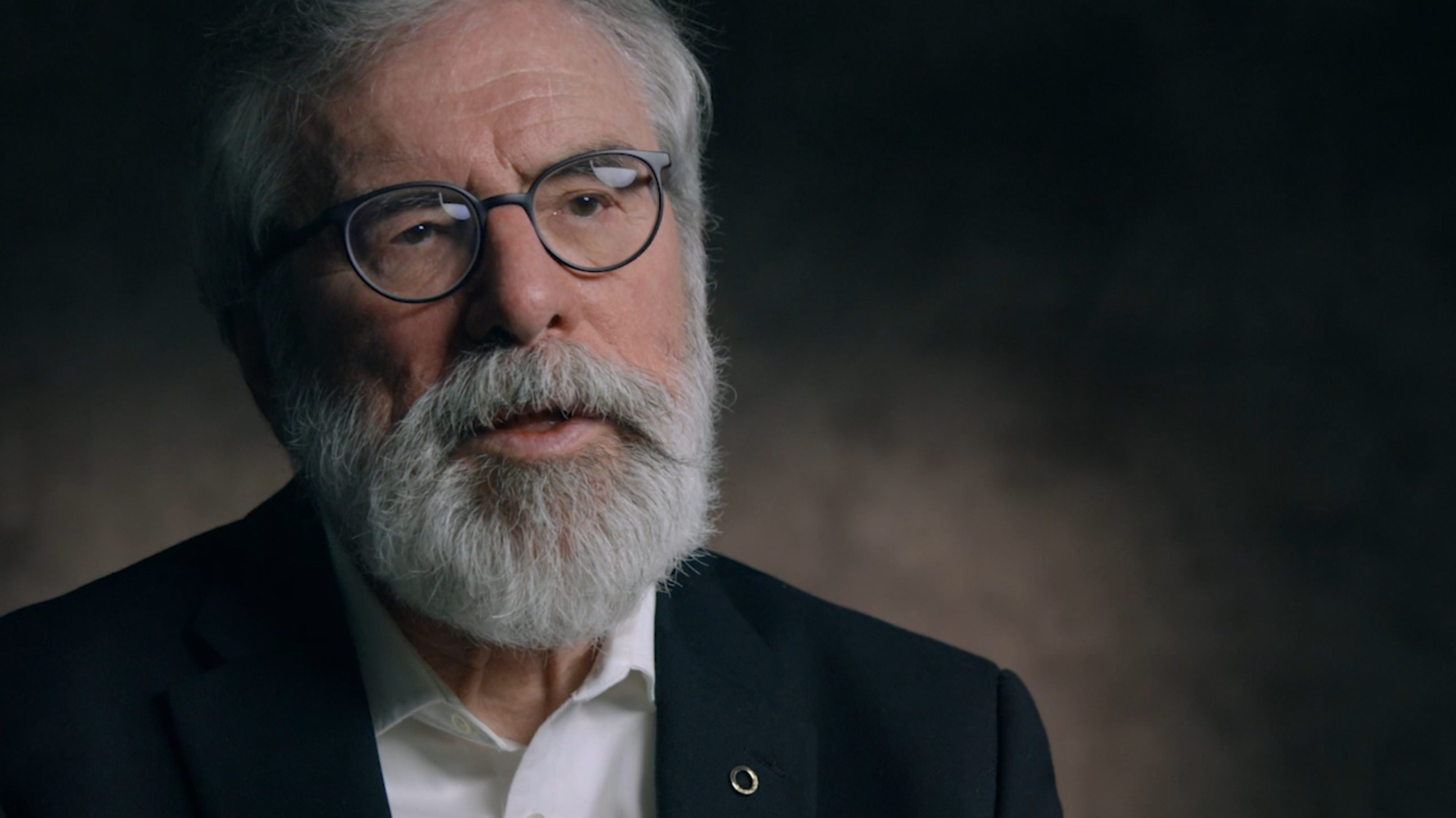 Gerry Adams says Trump’s support for Irish reunification is ‘welcome’